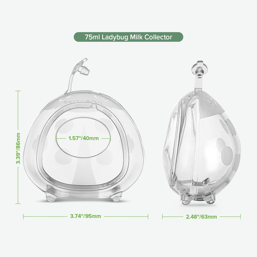 Haakaa Ladybug cleaning friendly design simplifies washing and care