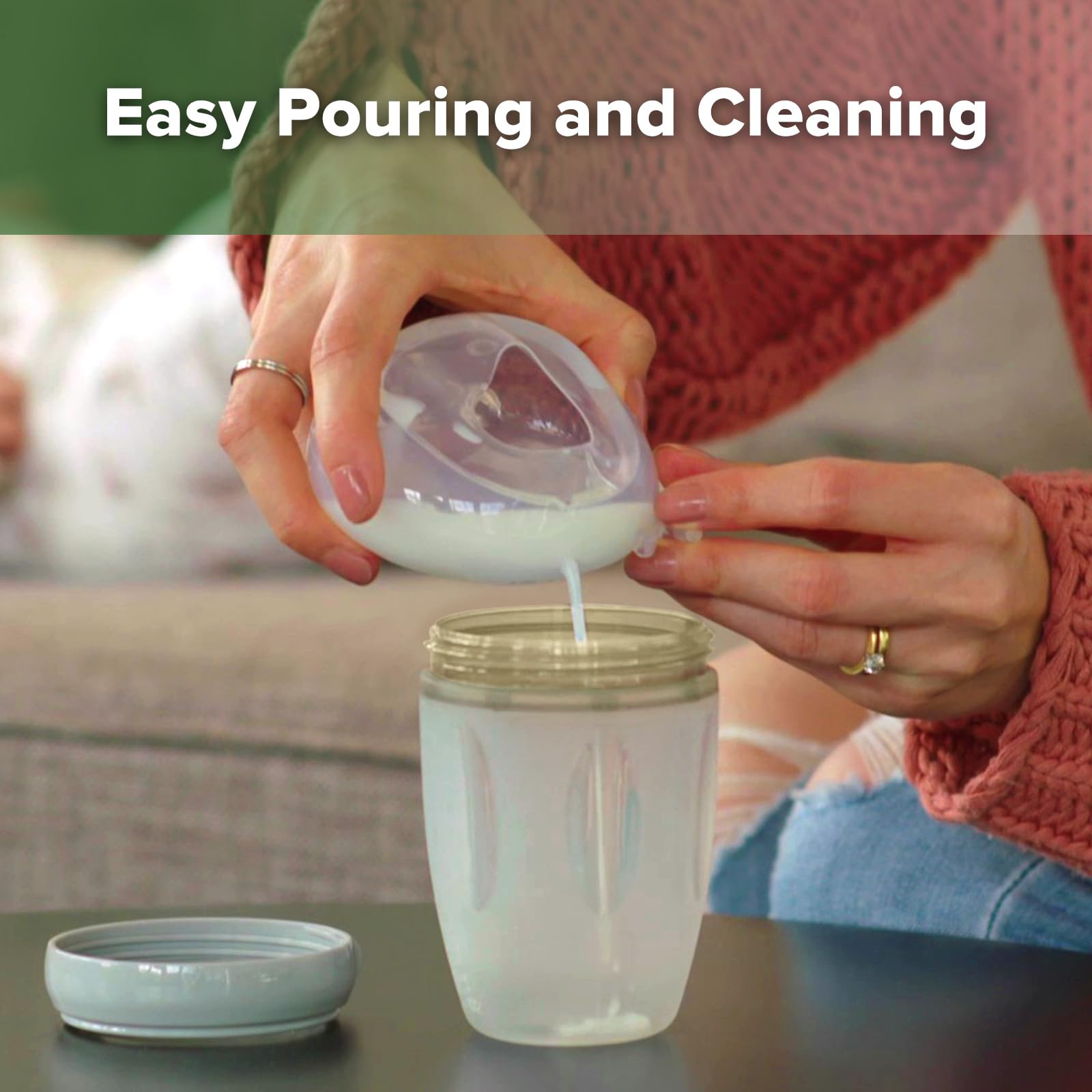 haakaa Ladybug Milk Collector protects sore nipples by collecting let-down.
