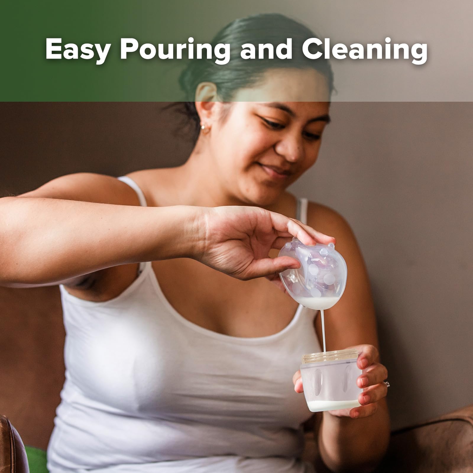 haakaa Ladybug Milk Collector is travel-friendly and portable for pumping on the go.