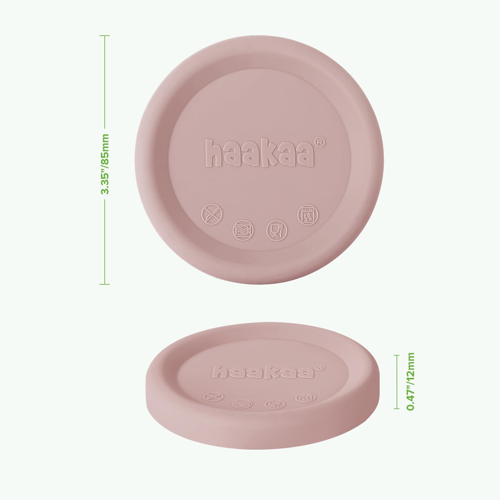 Haakaa cap blush complements Haakaa pumps and protects milk
