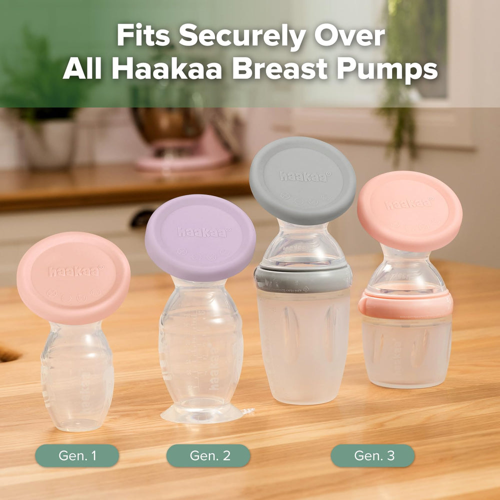 Haakaa cap blush universal compatibility fits Haakaa gen 1–3 pumps