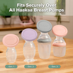 Haakaa cap blush universal compatibility fits Haakaa gen 1–3 pumps