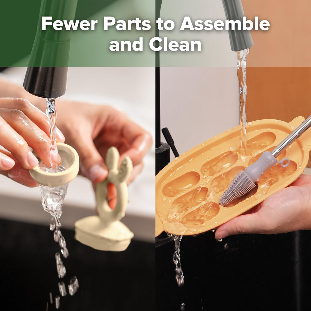 Haakaa microwave-safe sterilization-ready tray for quick sanitizing.