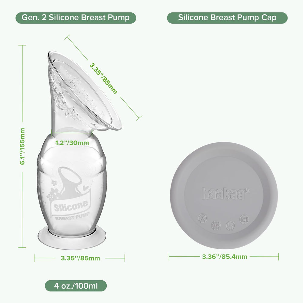 Haakaa milk-collection letdown – gentle capture of milk during nursing sessions