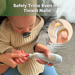 haakaa electric nail file single-button operation for simple, safe use