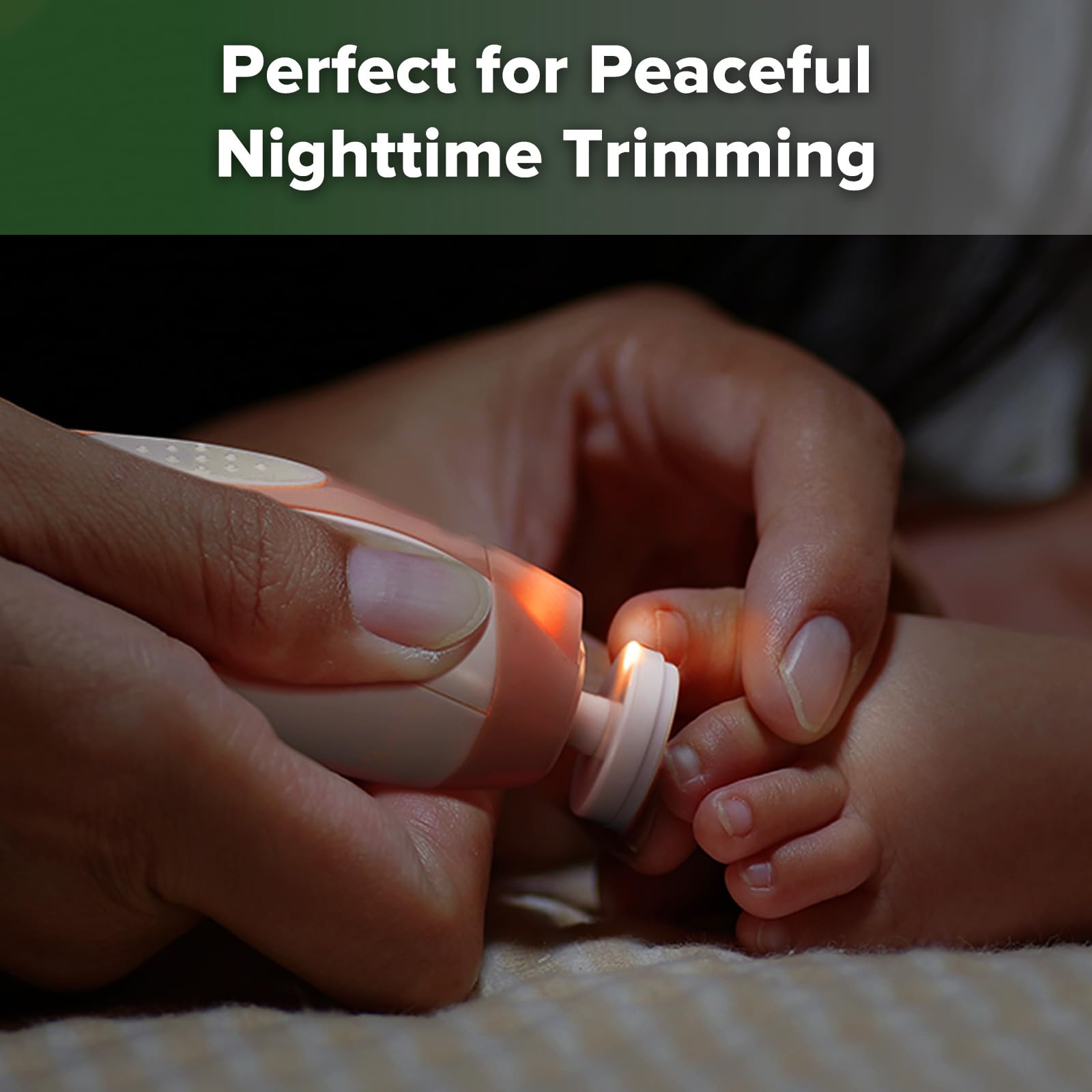 haakaa baby nail trimmer travel case keeps tools organized at home or on the go.