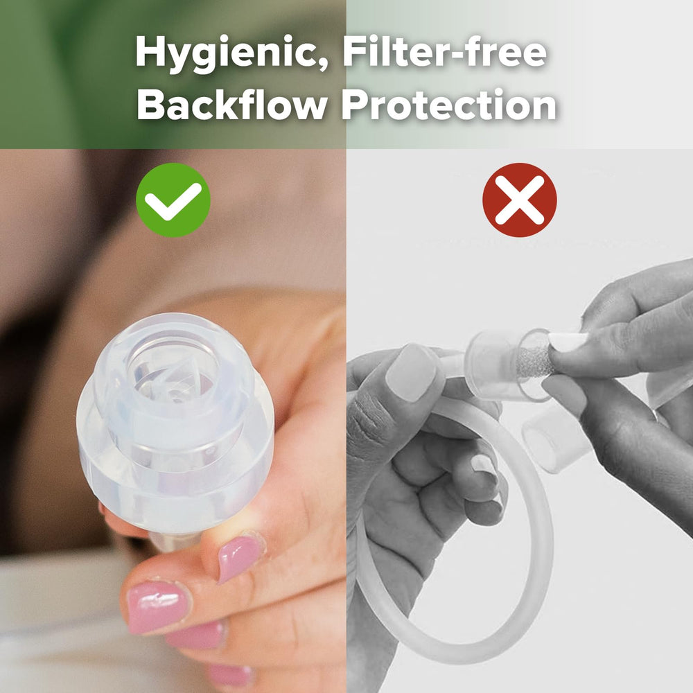 haakaa nasal aspirator ready for cleaning with simple disassembly