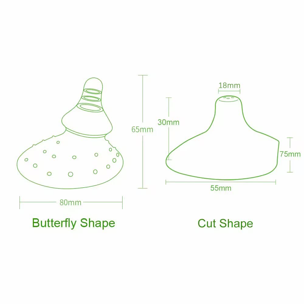haakaa nipple shields baby latch demo emphasizing natural-feel breast temperature.