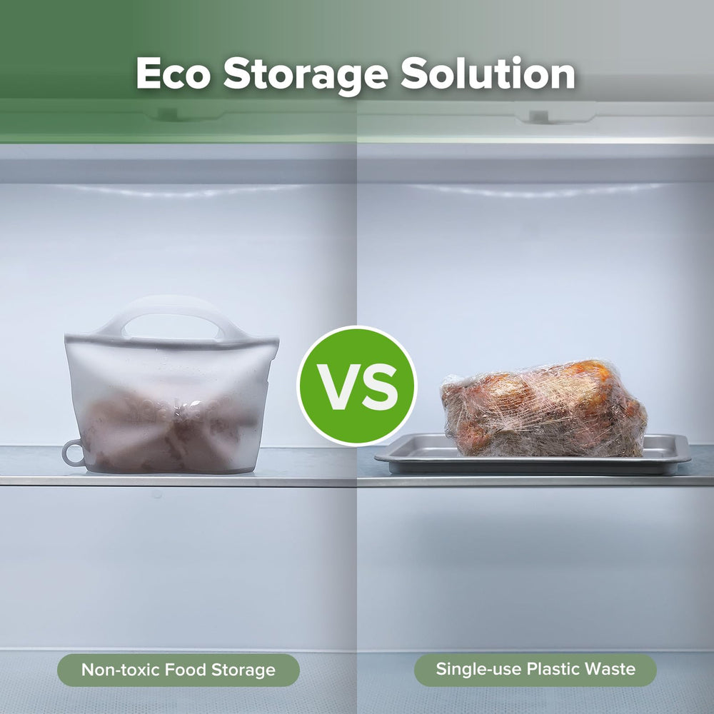 Haakaa On-The-Go steamer bag in microwave demonstrated for quick sterilization