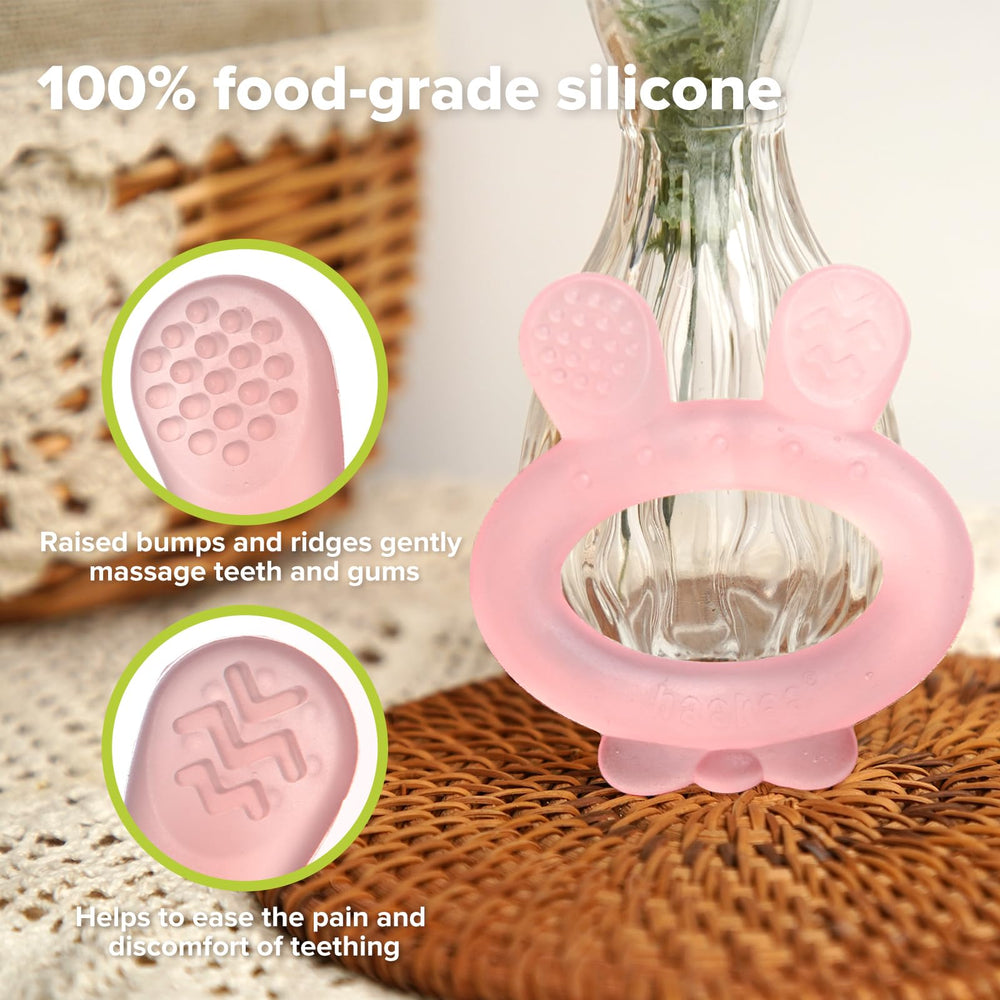 haakaa easy clean teether boil and dishwasher safe