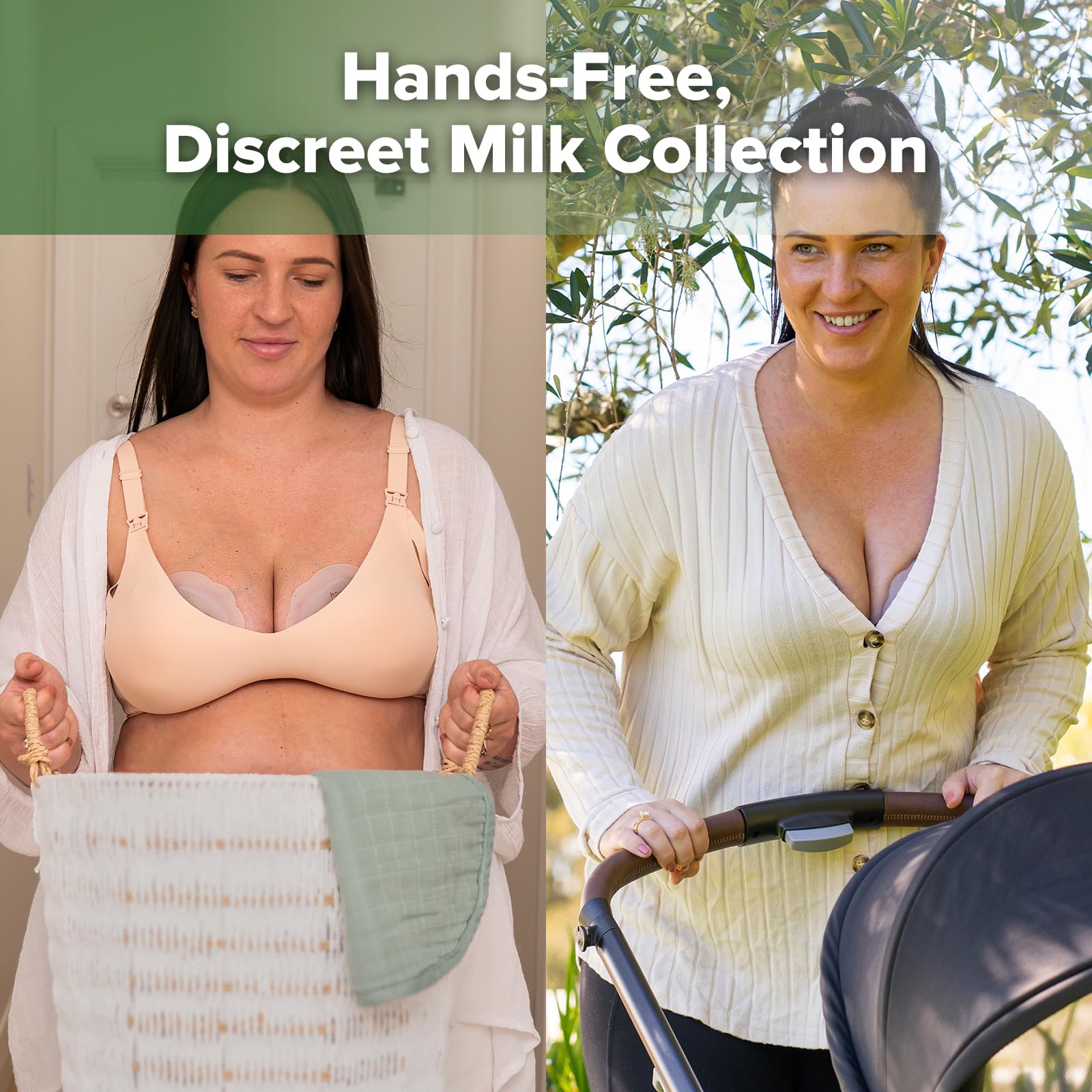 haakaa Petal Soft Milk Collector reusable shell maintains steady shape for leaks.