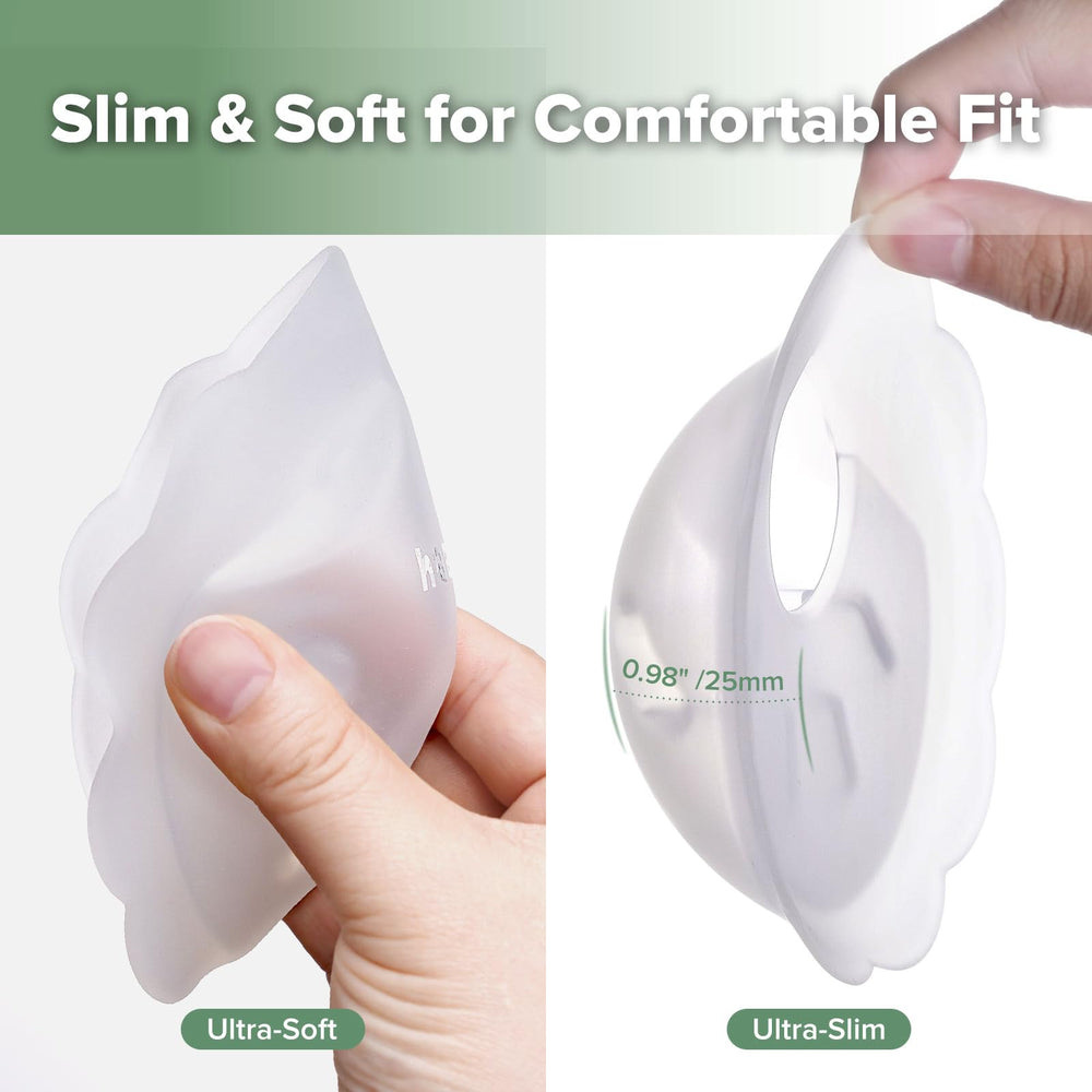haakaa Petal Soft Milk Collector shows leak-free operation during daily activities