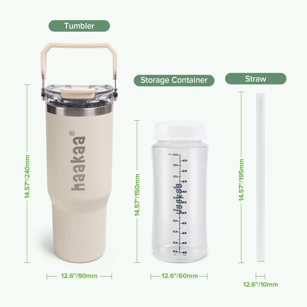 haakaa portable breastmilk cooler travel-ready design supports mom on the go.