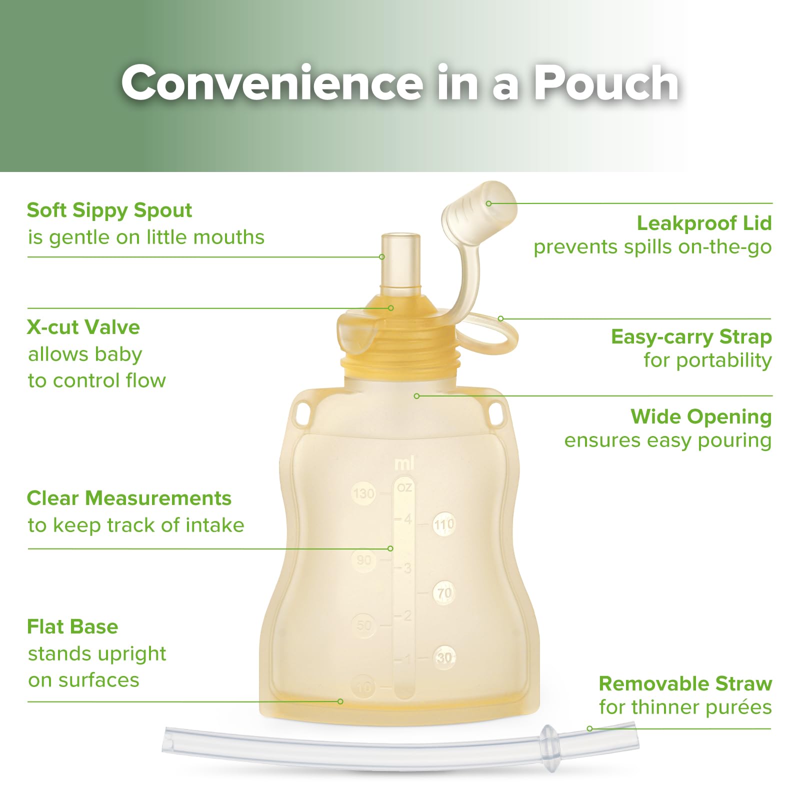 haakaa-pouch interior wide neck allows easy filling and cleaning.