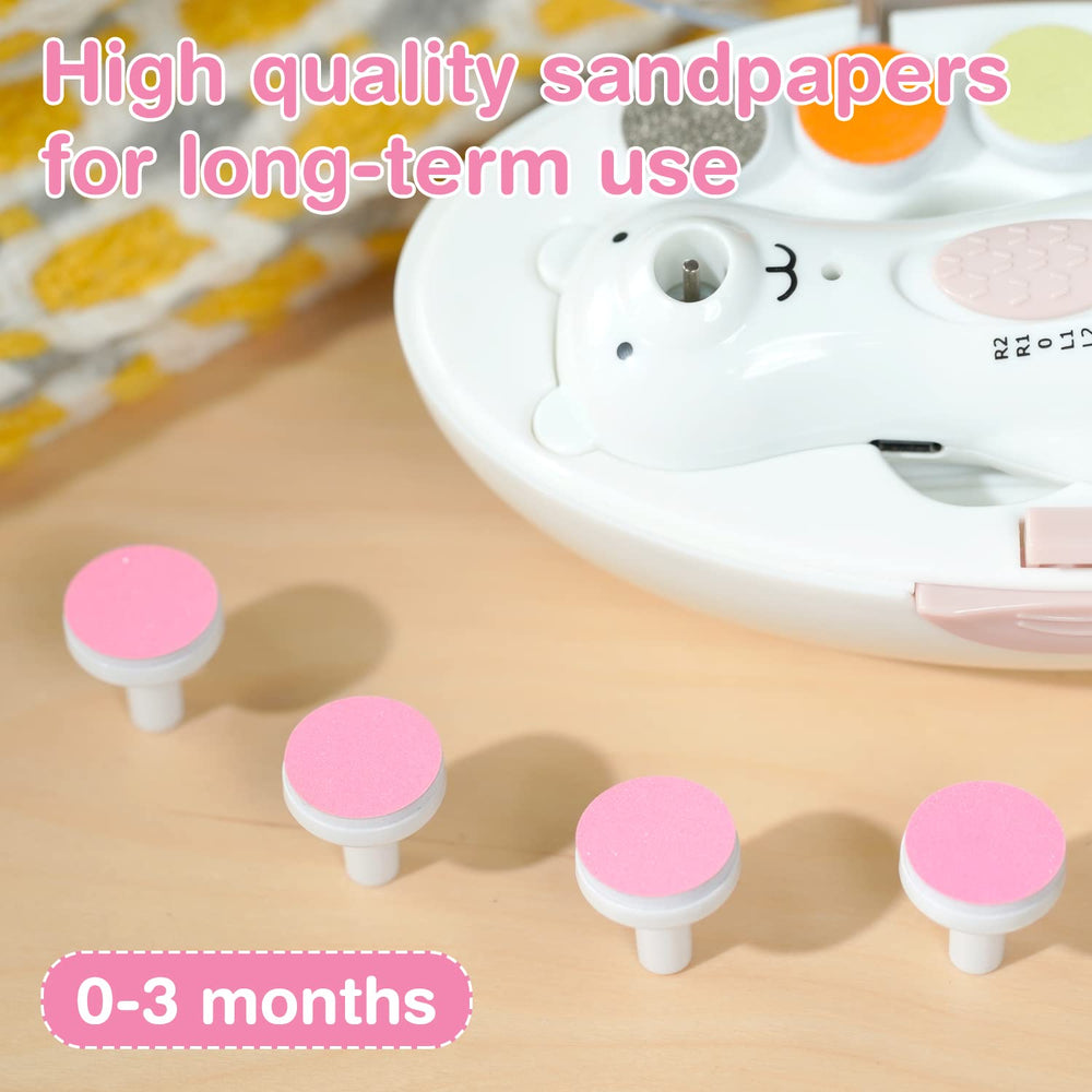 haakaa replacement pads slot in trimmer for easy, clean replacement