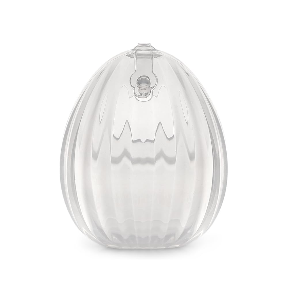Haakaa Shell adjustable suction with one-way valve for customizable comfort.
