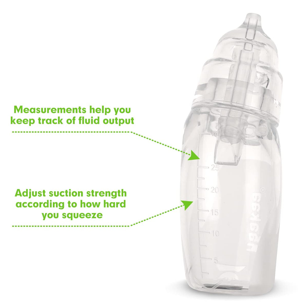 haakaa silicone baby nasal aspirator transparent view aids congestion monitoring