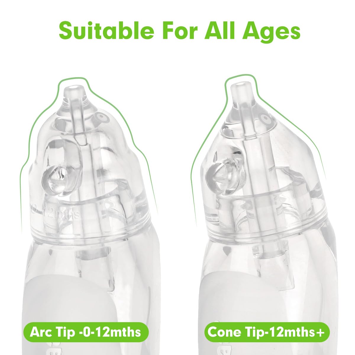 haakaa silicone baby nasal aspirator suction adjustment tailors gentle removal