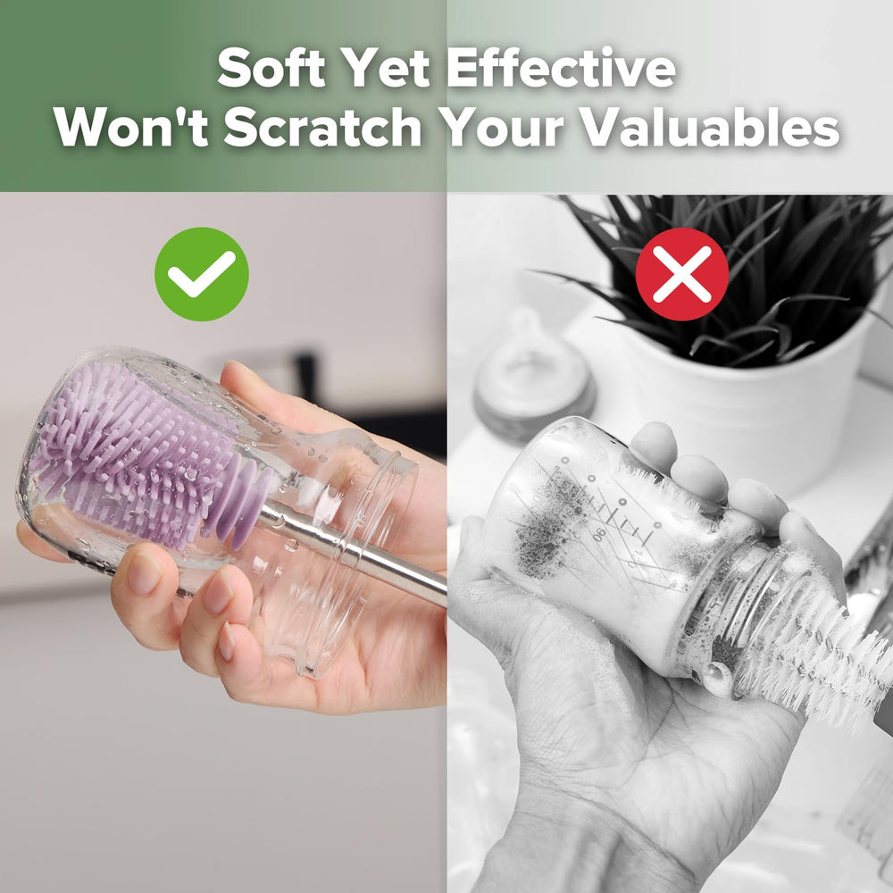 haakaa brushes withstand frequent boiling and sterilization for long-lasting use