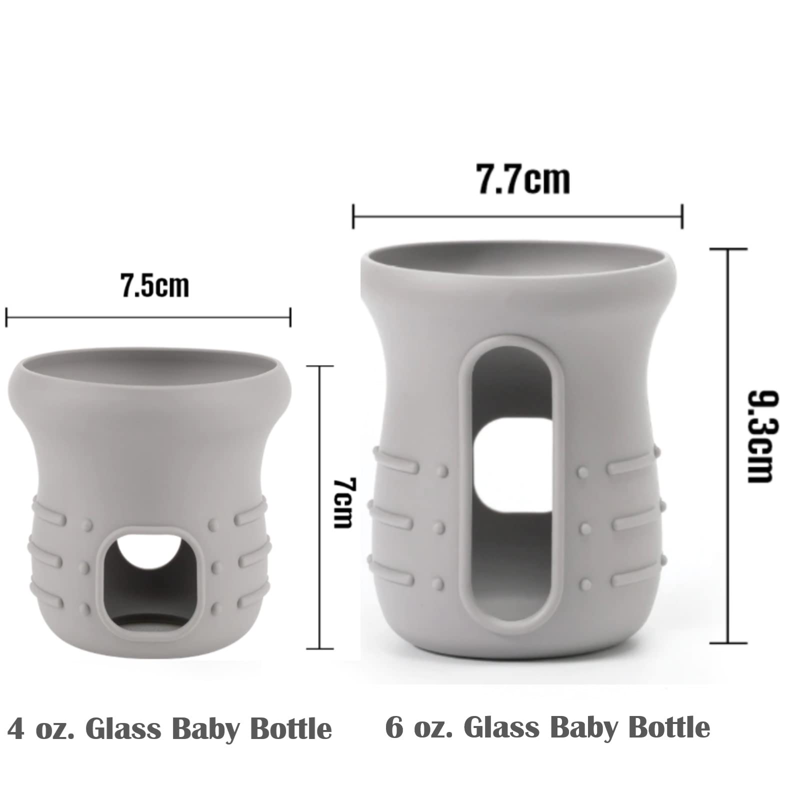 haakaa silicone sleeve BPA-free promotes safe feeding materials.