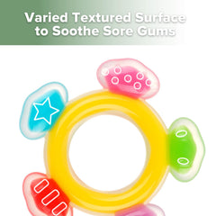 Haakaa silicone teether uses 100% food-grade material for safety