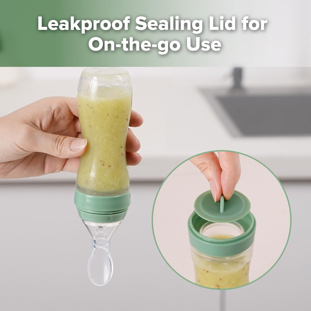 Haakaa spill-proof cap minimizes leaks during travel
