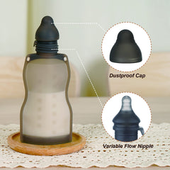 haakaa compatible with silicone yummy pouch and milk storage bag