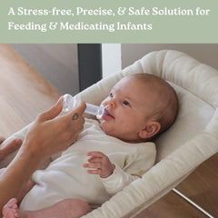 Haakaa SqueezieDOSE one-handed-use design for busy parents and easy administration.