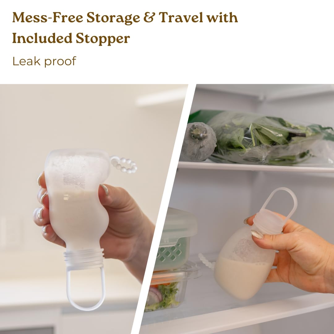 Haakaa storage case keeps components organized and hygienic between uses.