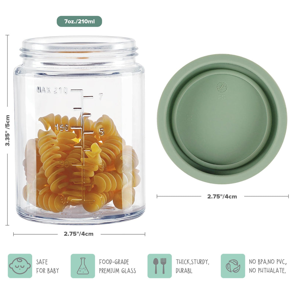 haakaa versatile storage for baby food, spices, and more