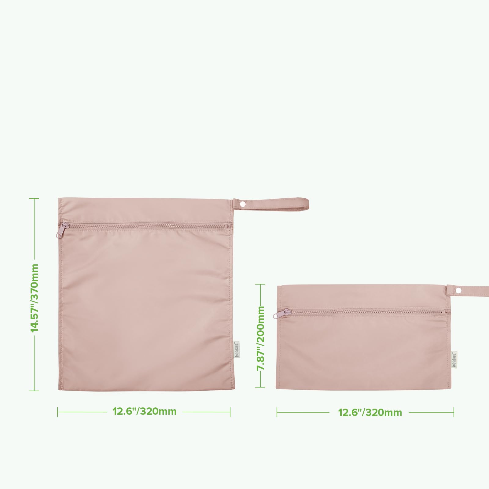 haakaa wet bag travel-ready for trips with diapers or clothes