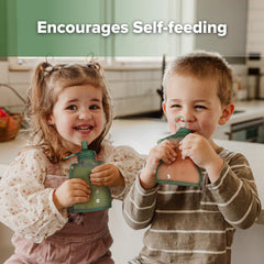 Haakaa Yummy Pouch soft silicone spout for gentle feeding.