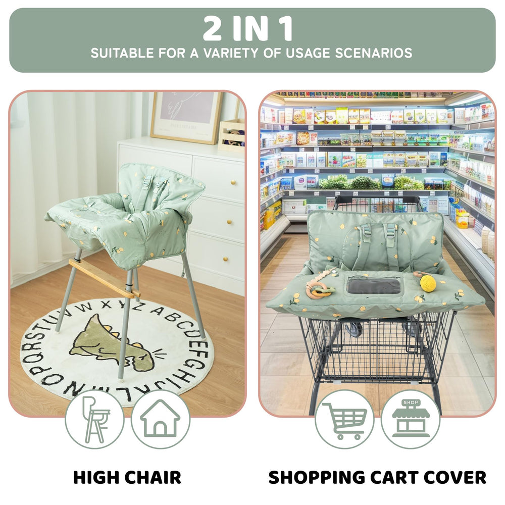 HALAA VAUVA high chair cover ready for restaurant dining and family meals
