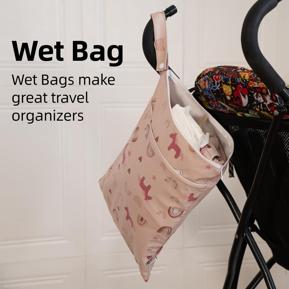 HALAA VAUVA wet-dry-bag SE blue travel and beach companion