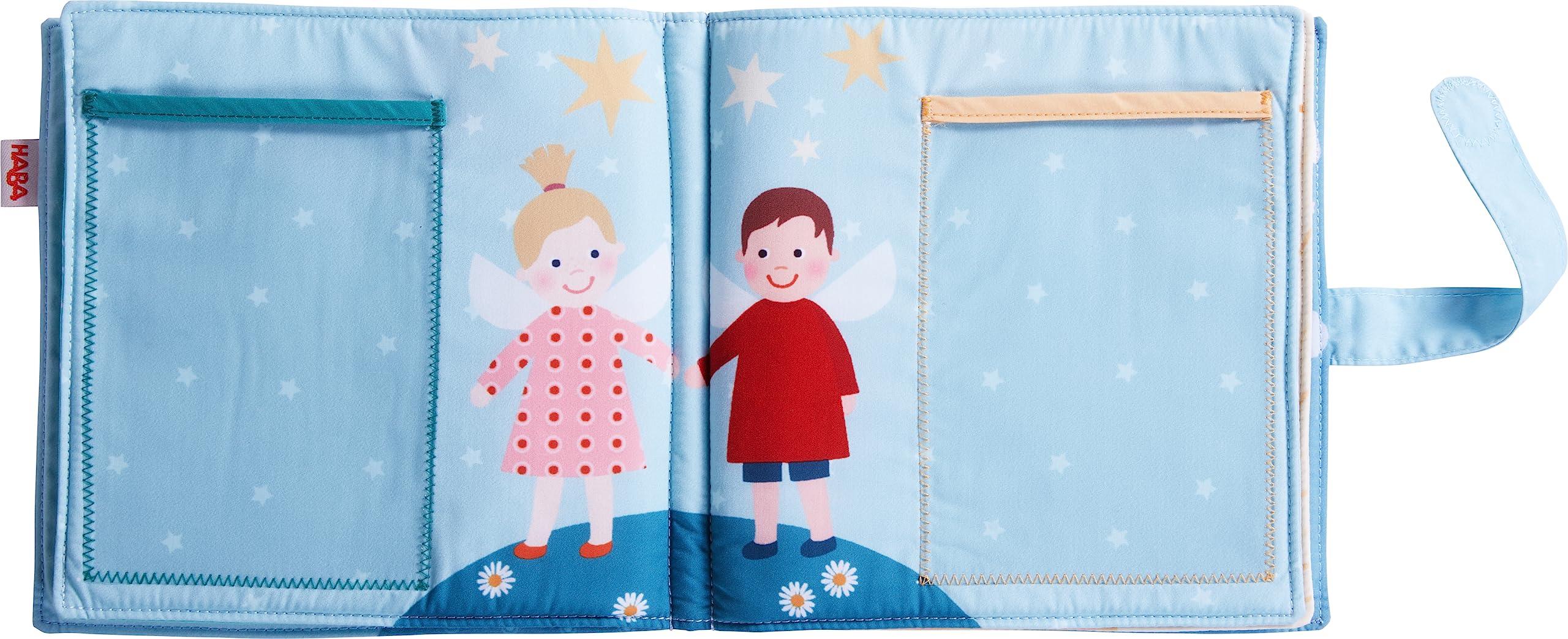 HABA new baby gift idea that promotes bonding and family recognition in playful ways.