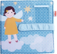 HABA sensory toy with whimsical illustrations supports early exploration and recognition.