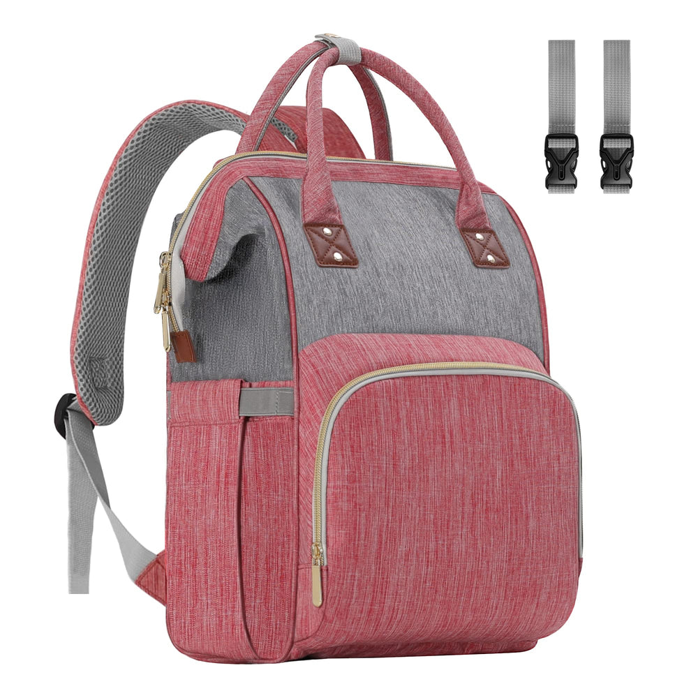 HABOPET diaper bag backpack features a wide opening for quick access during busy days.