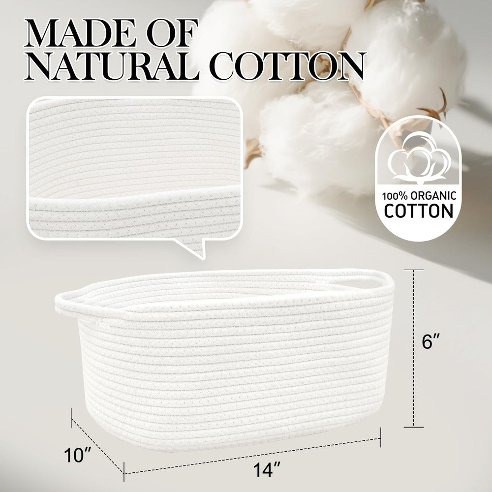 HADEEONG cotton rope material close-up highlights natural texture and durability.