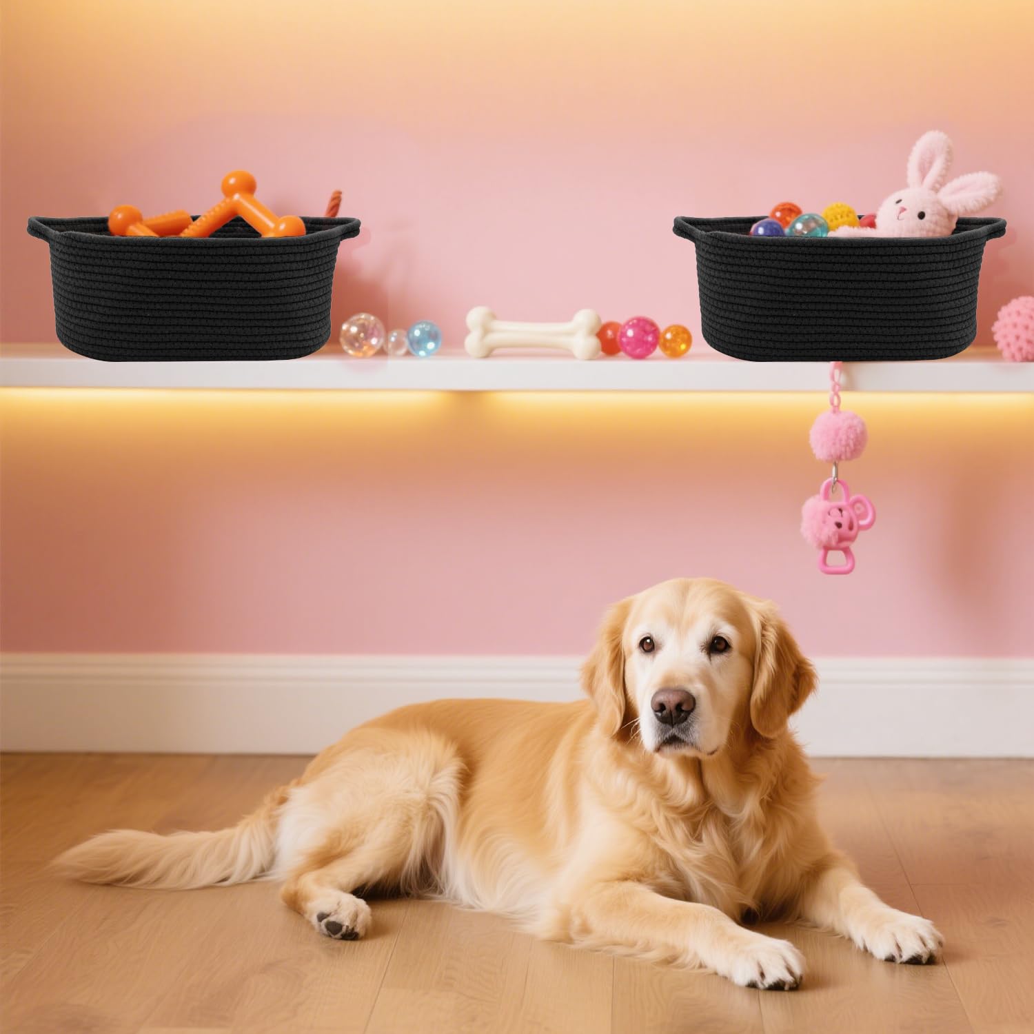 HADEEONG woven basket easy-care benefits and shape retention during daily use