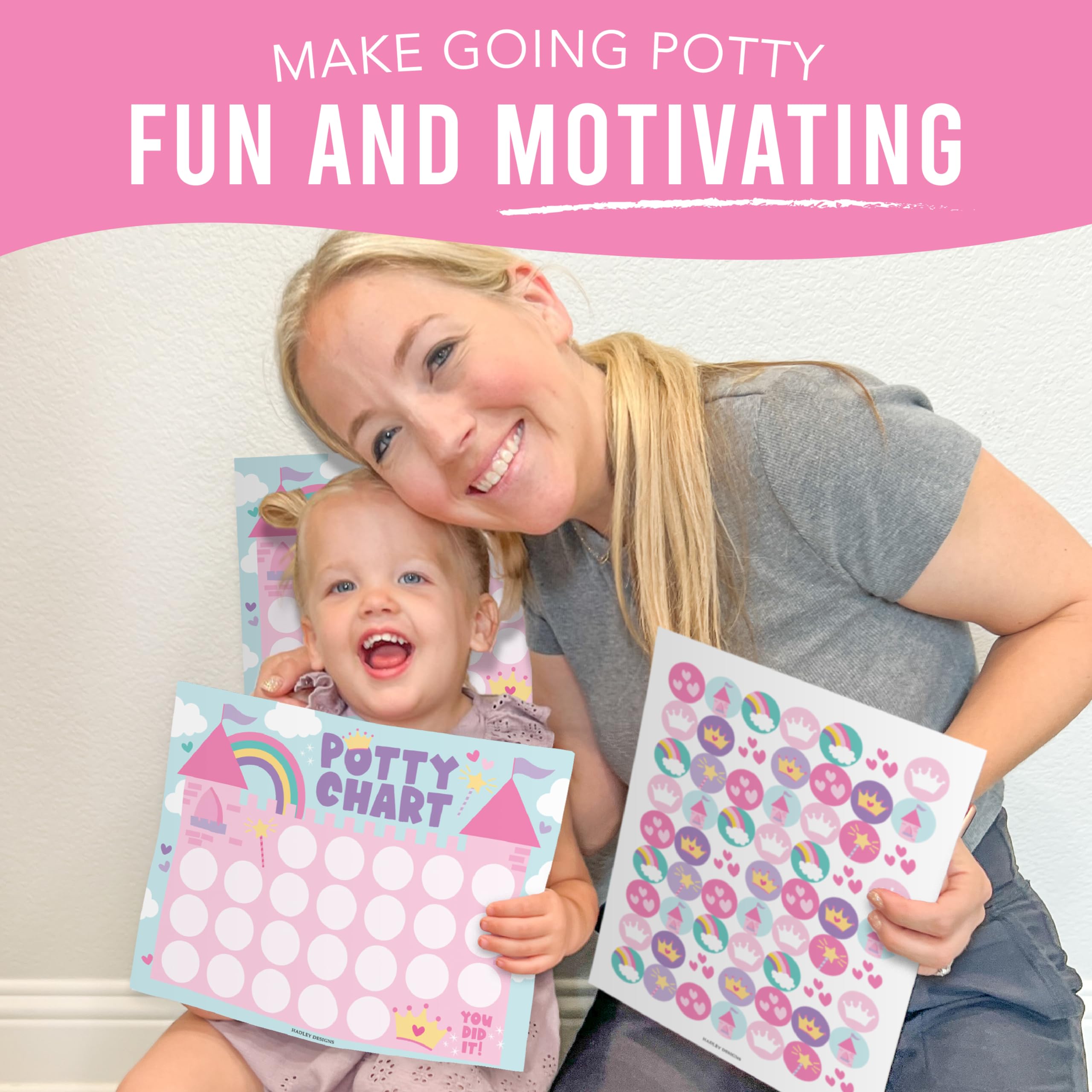 Hadley Designs advent calendar idea inspires daily potty rewards for toddlers.