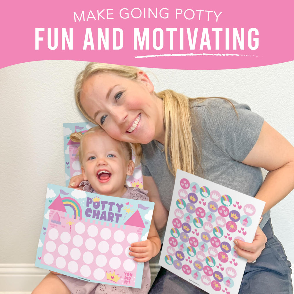 Hadley Designs advent calendar idea inspires daily potty rewards for toddlers.
