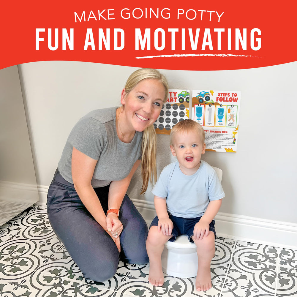 Hadley Designs advent calendar style potty chart invites ongoing motivation and anticipation.