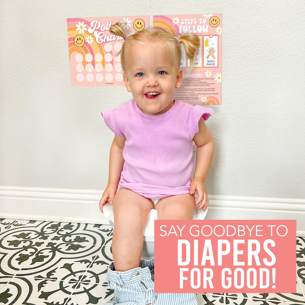 Hadley Designs adhesive stickers create tangible potty-time rewards.