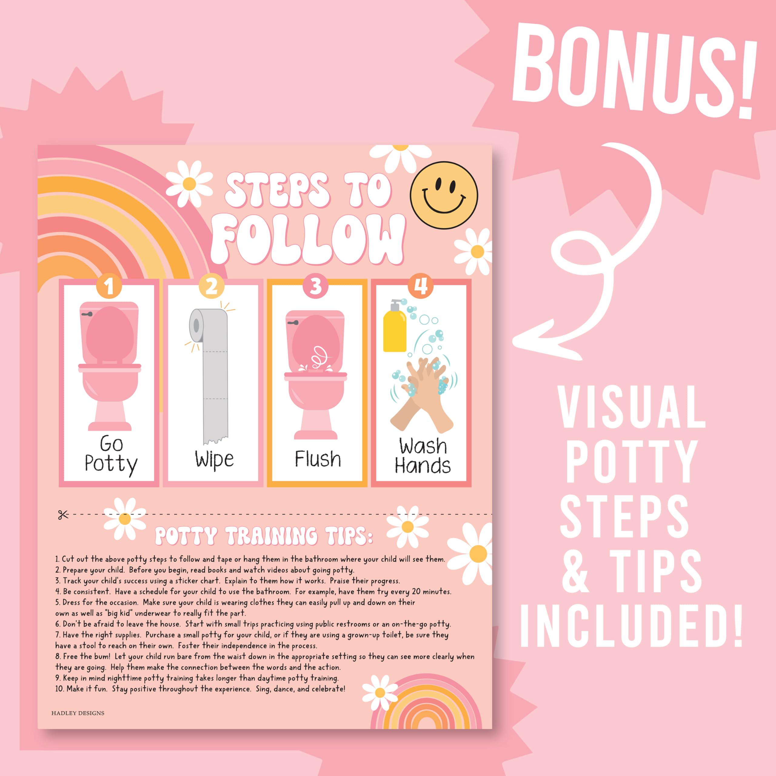 Hadley Designs retro-themed posters appeal to little girls.