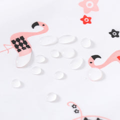 Hafftnun baby bib back closure secures fit with simple removal