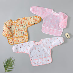 Hafftnun baby bib pocket catchall for crumbs and small snacks