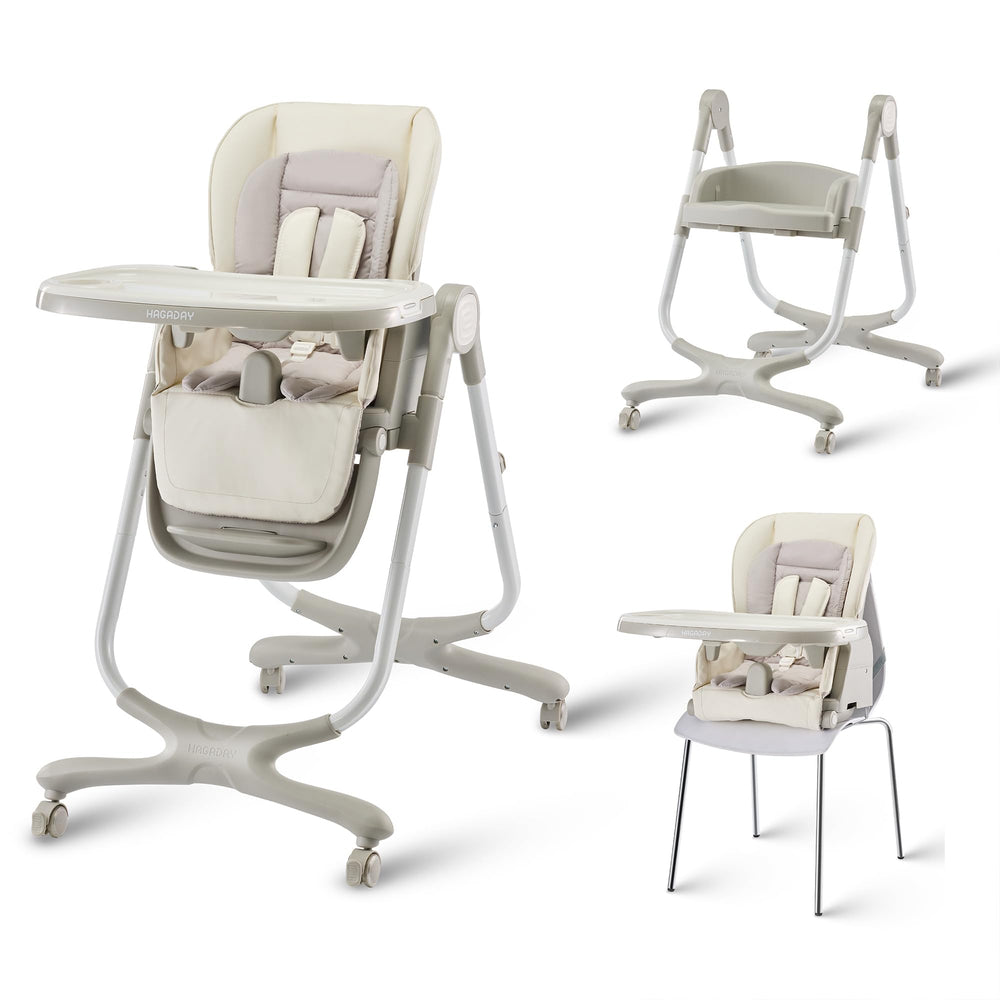 Hagaday high chair supports children up to 24 kg for long-term use
