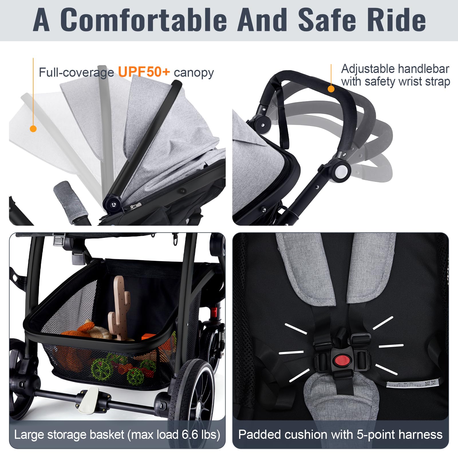 Hagaday EVA wheels with suspension smooth bumps on various terrains.