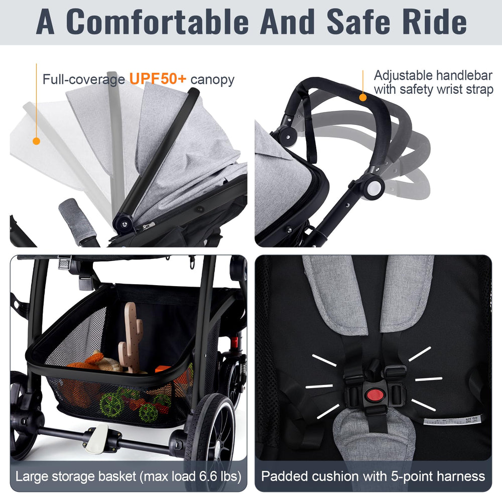 Hagaday EVA wheels with suspension smooth bumps on various terrains.