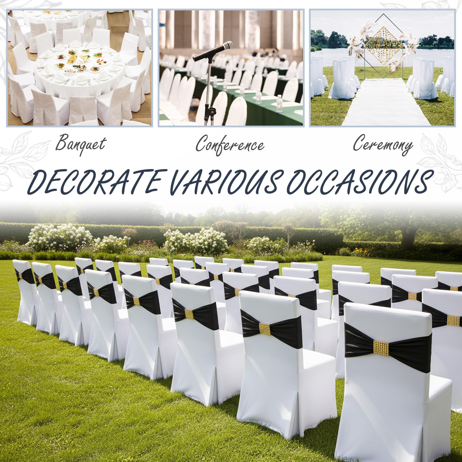 Hahafelt bulk-pack sashes ready for large events and reuse.